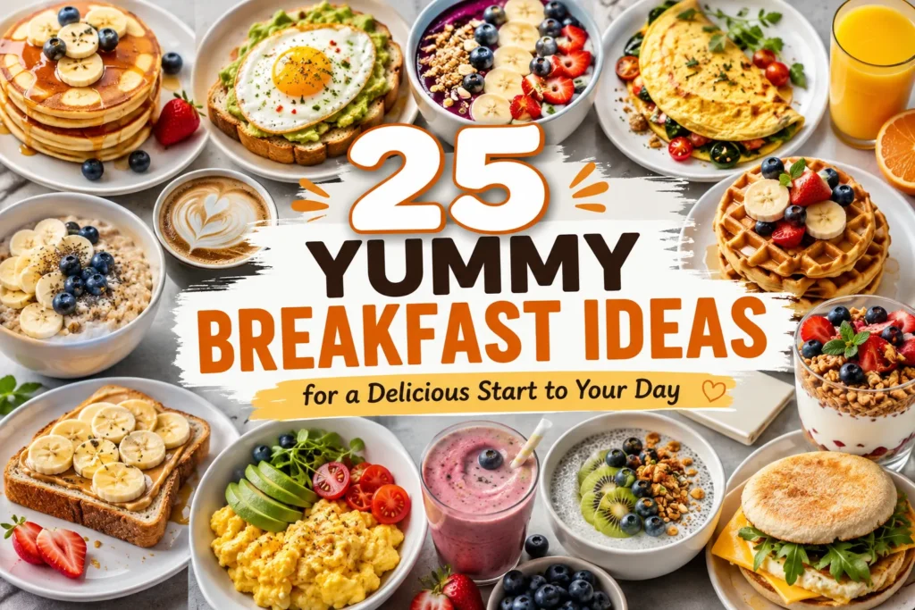 25 Yummy Breakfast Ideas for a Delicious Start Yummy Breakfast Ideas