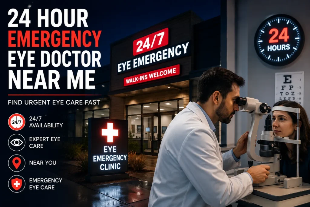 24 Hour Emergency Eye Doctor Near Me: Find Help Fast 24 hour emergency eye doctor near me