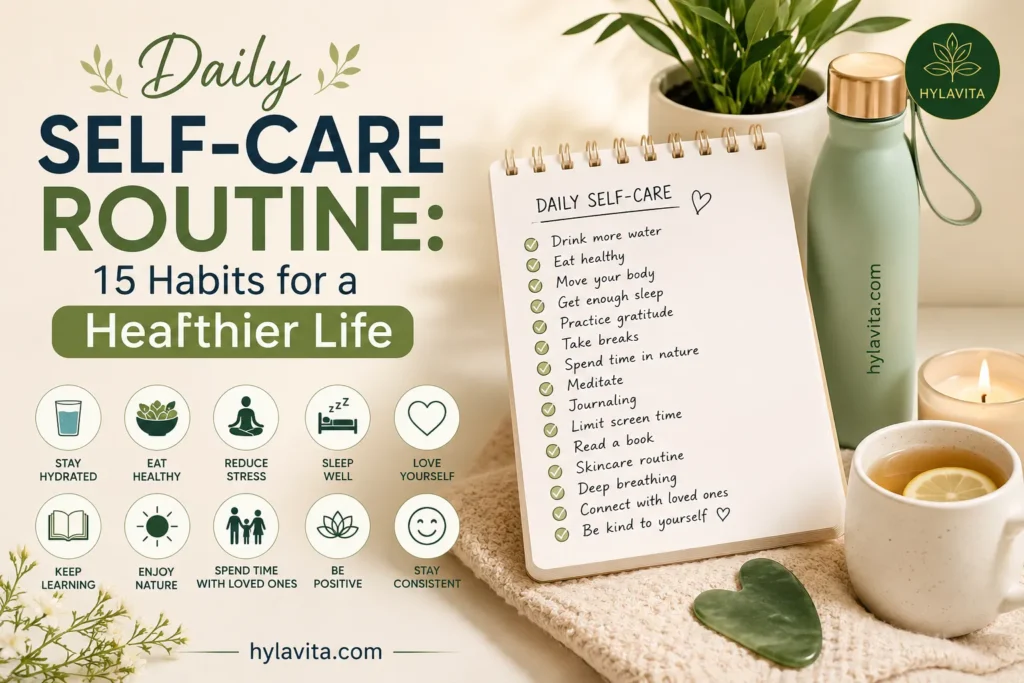 Daily Self-Care Routine: 15 Care Habits for a Healthier Life Care Habits