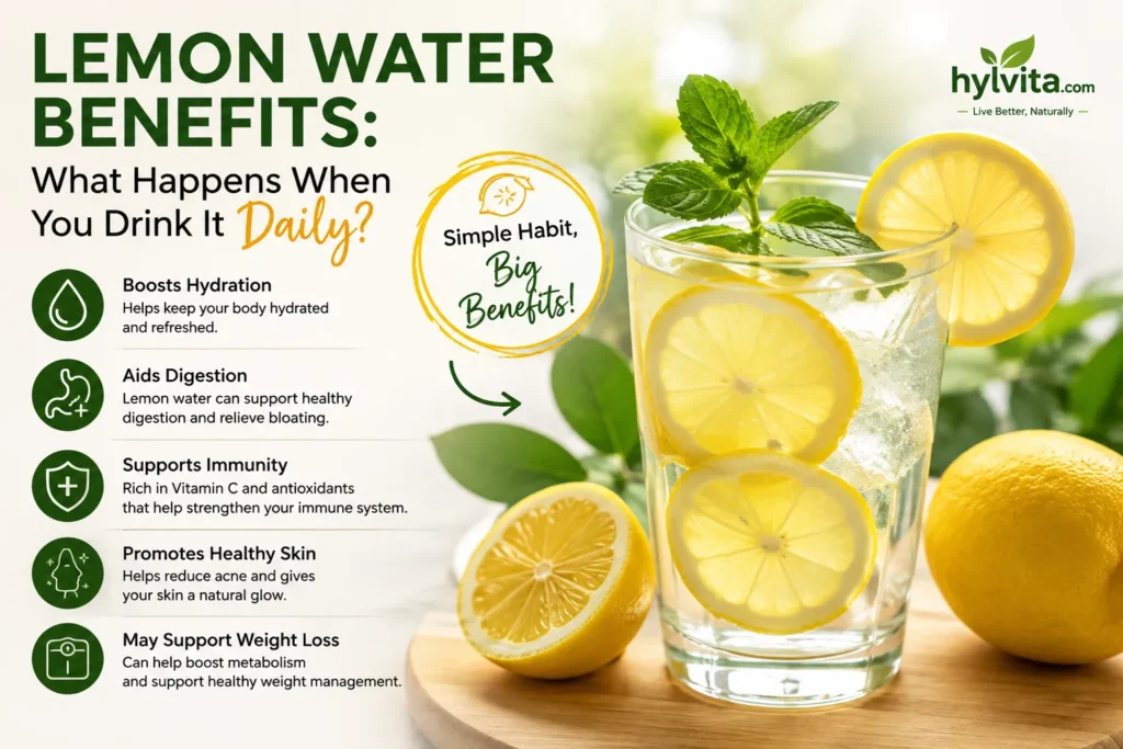 Benefits of Lemon Water: What Happens When You Drink It Daily? benefits of lemon water