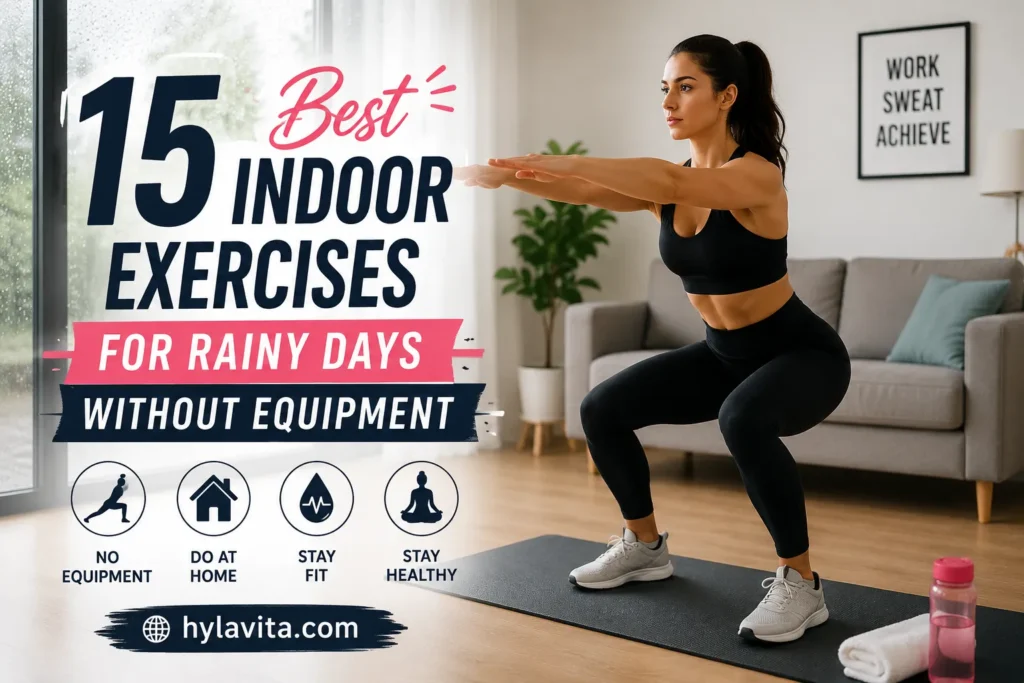 best indoor exercises rainy day