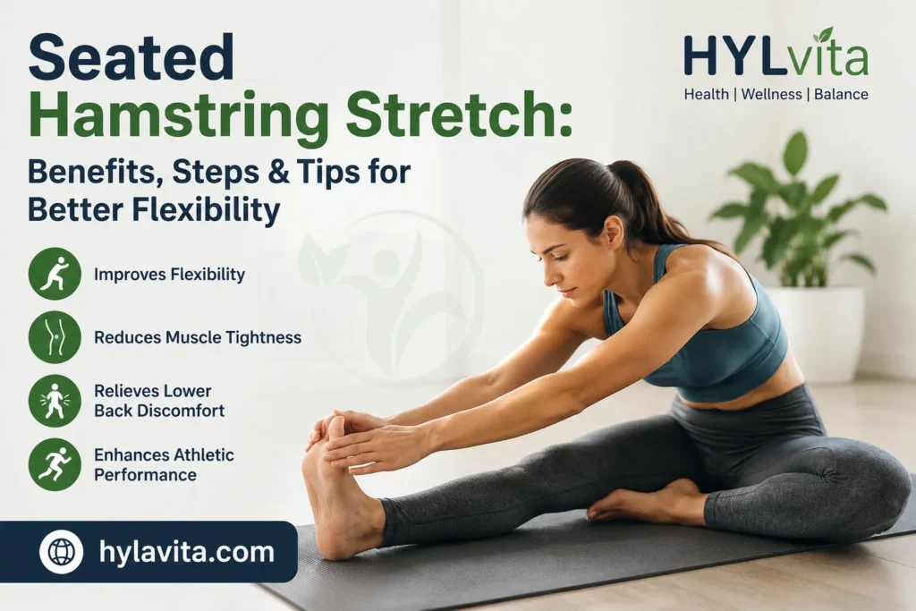 seated hamstring stretch