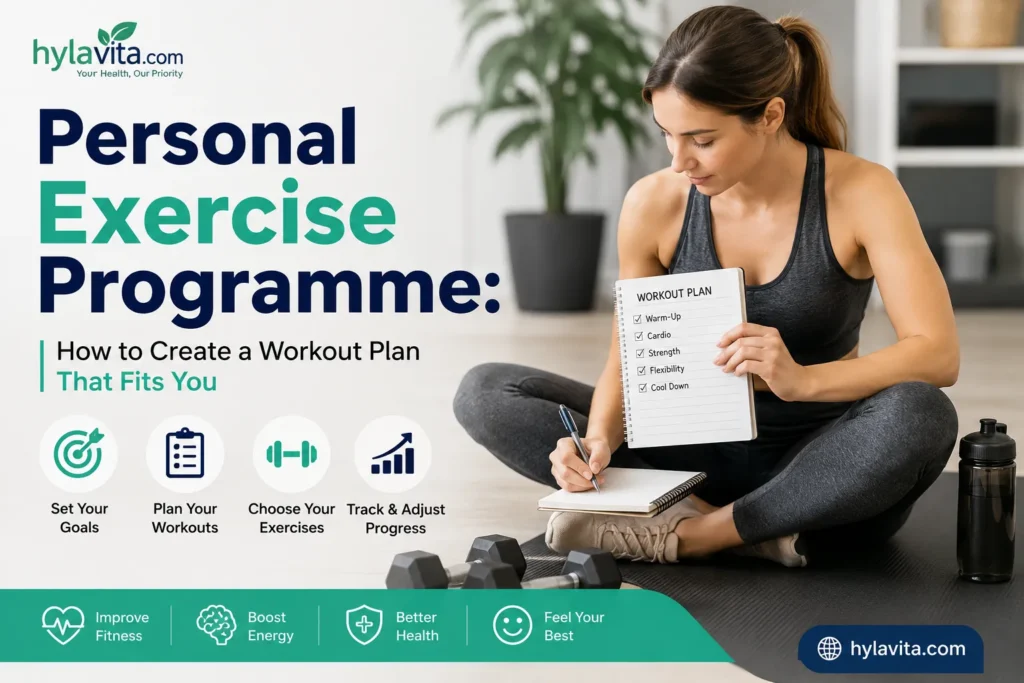 personal exercise programme