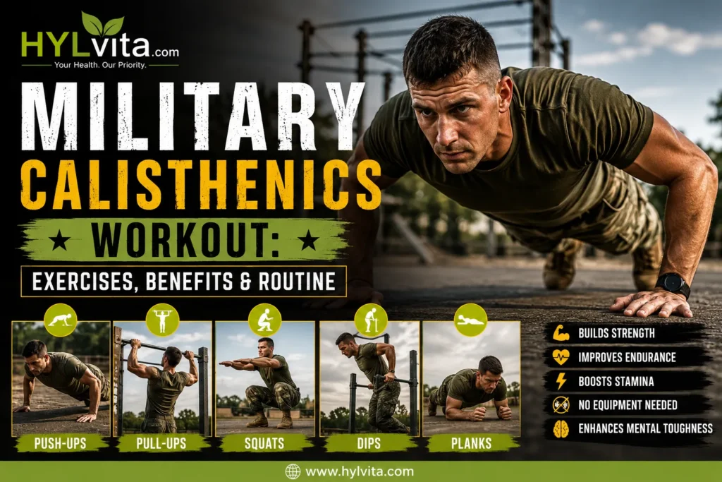 Military Calisthenics Workout: Exercises, Benefits, Advantages & Disadvantages military calisthenics