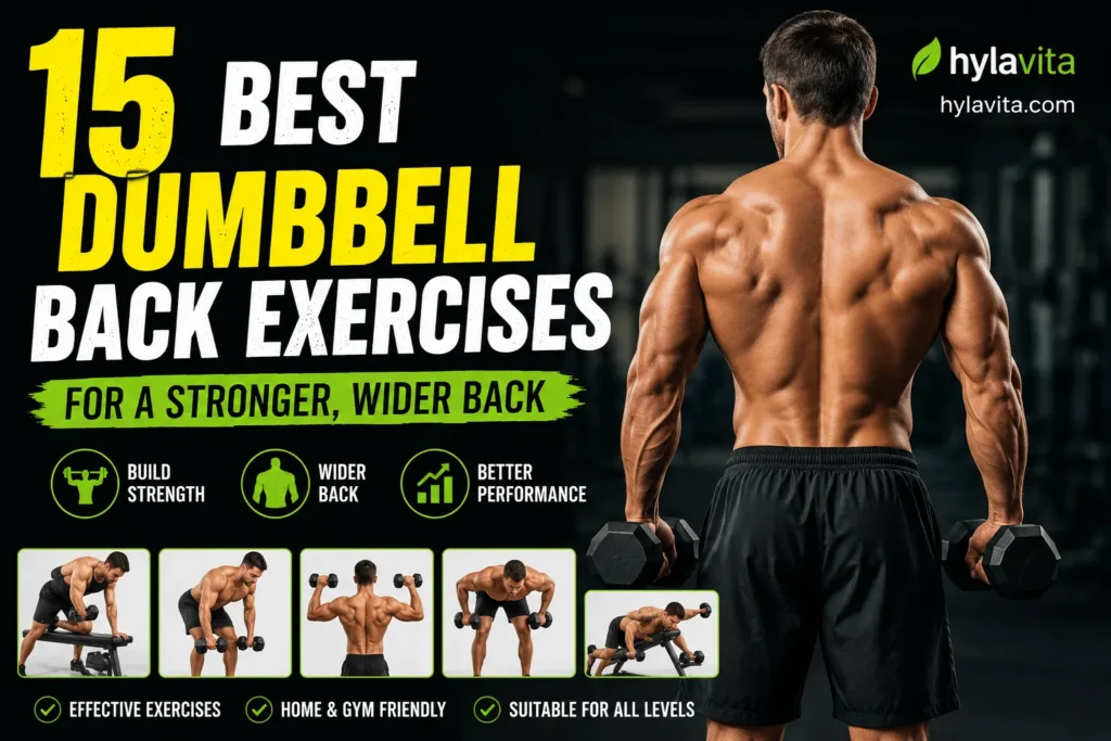 dumbbell back exercises