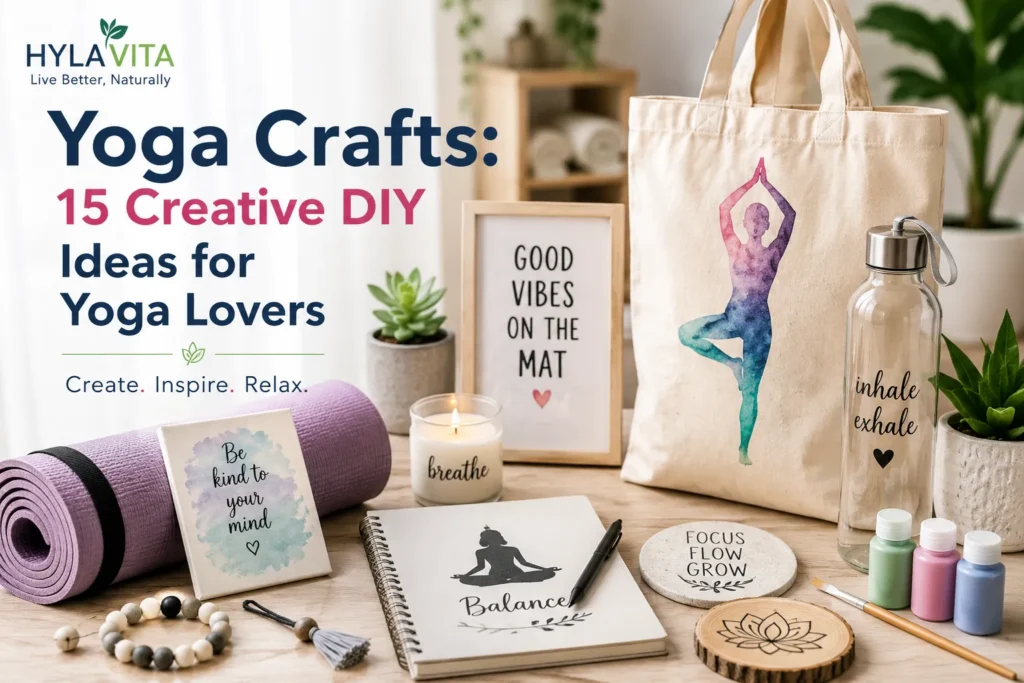 15 Fun Yoga Craft Ideas for Yoga Lovers yoga crafts