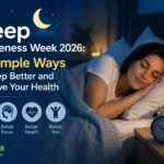 sleep awareness week begins in the spring with the release
