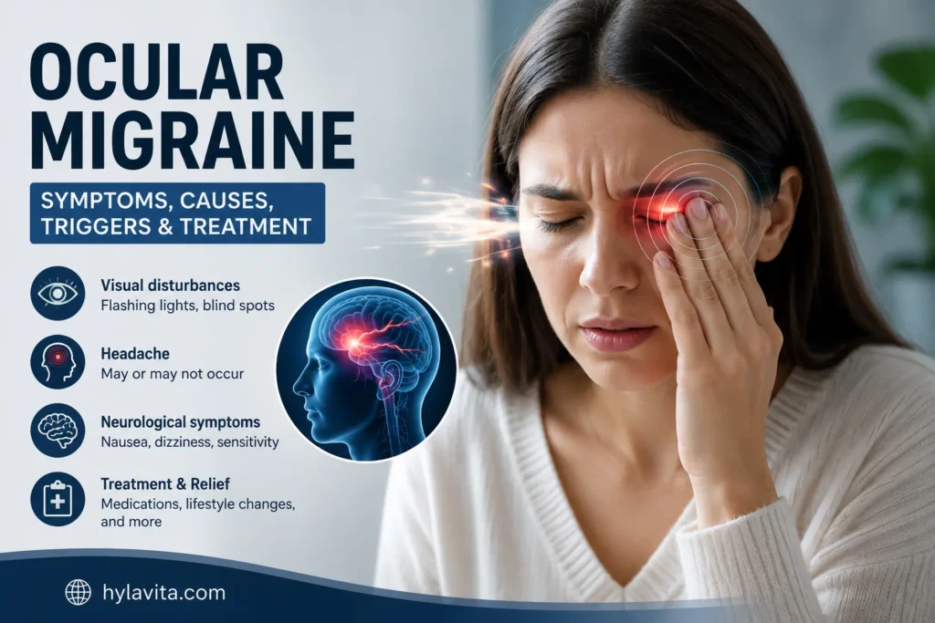 Ocular Migraine Symptoms, Causes, Triggers & Treatment ocular migraine