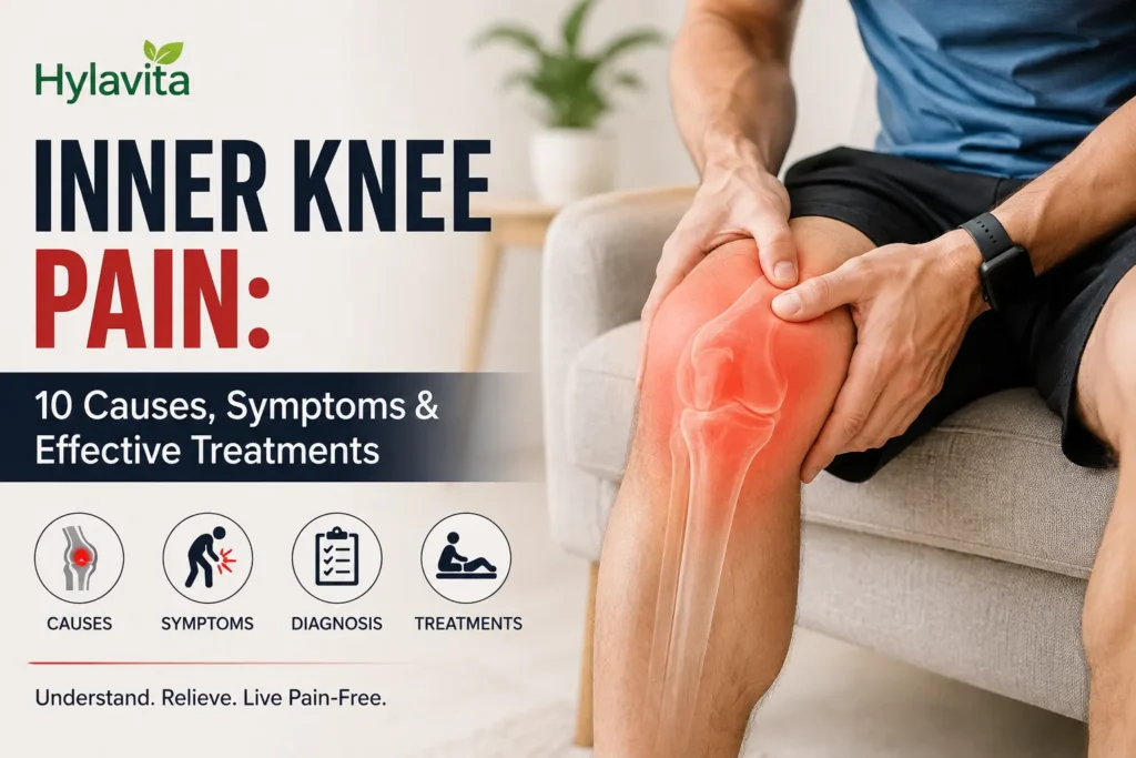 Inner Knee Pain: 10 Causes, Symptoms & Treatments inner knee pain