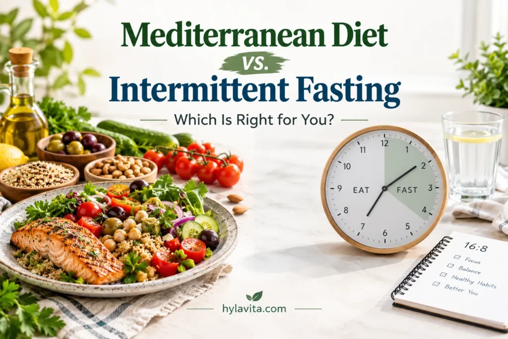 Mediterranean Diet vs. Intermittent Fasting: Which Is Right for You? mediterranean diet vs intermittent fasting