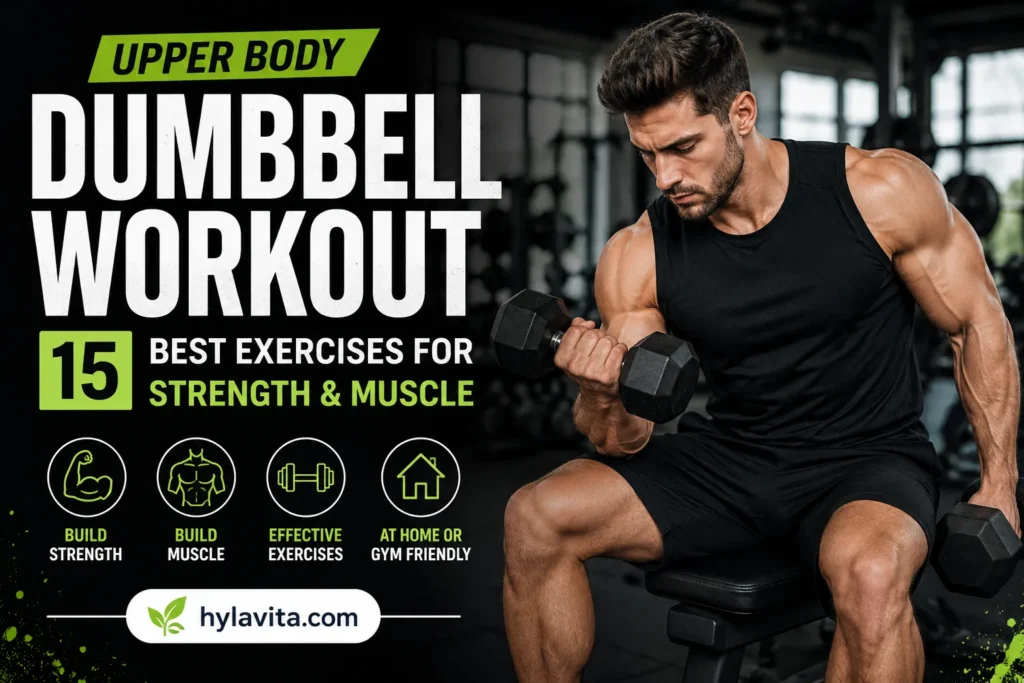Upper Body Dumbbell Workout: 15 Best Exercises upper body dumbbell workout