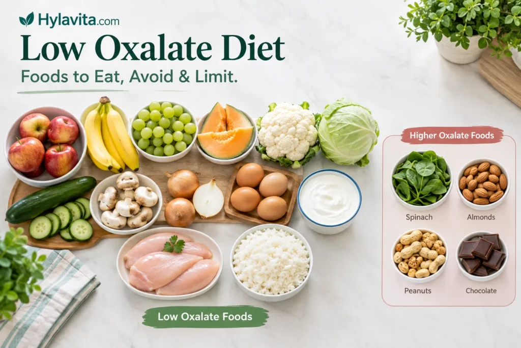 Low Oxalate Diet: Foods to Eat, Avoid, and Limit low oxalate diet