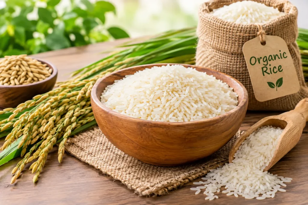 What Is Organic Rice? Benefits, Nutrition, Types, and Side Effects organic rice
