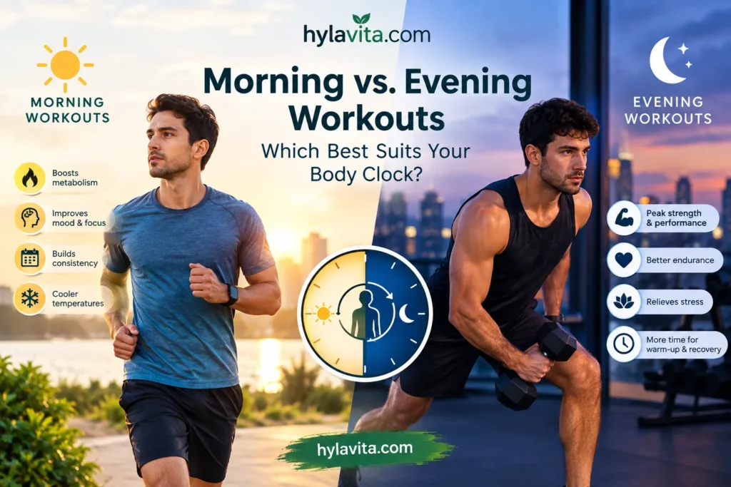 Morning vs. Evening Workouts: Which Best Suits Your Body Clock? morning vs evening workout benefits
