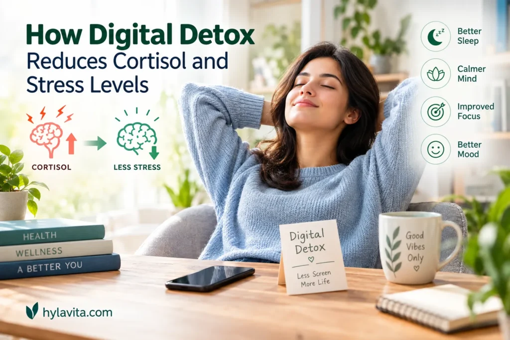 digital detox for stress relief