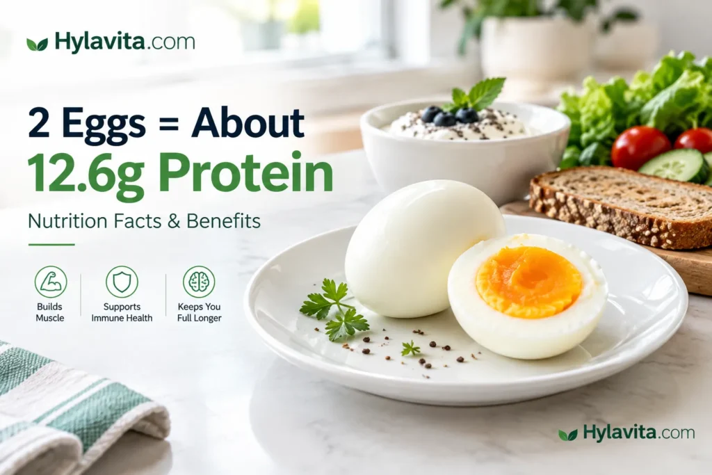 How Much Protein Is in 2 Eggs? Nutrition Facts and Benefits how much protein in 2 eggs