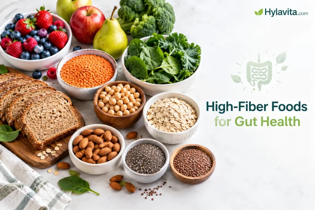 High-Fiber Foods for Gut Health: A Complete Beginner’s Guide high fiber foods for gut health