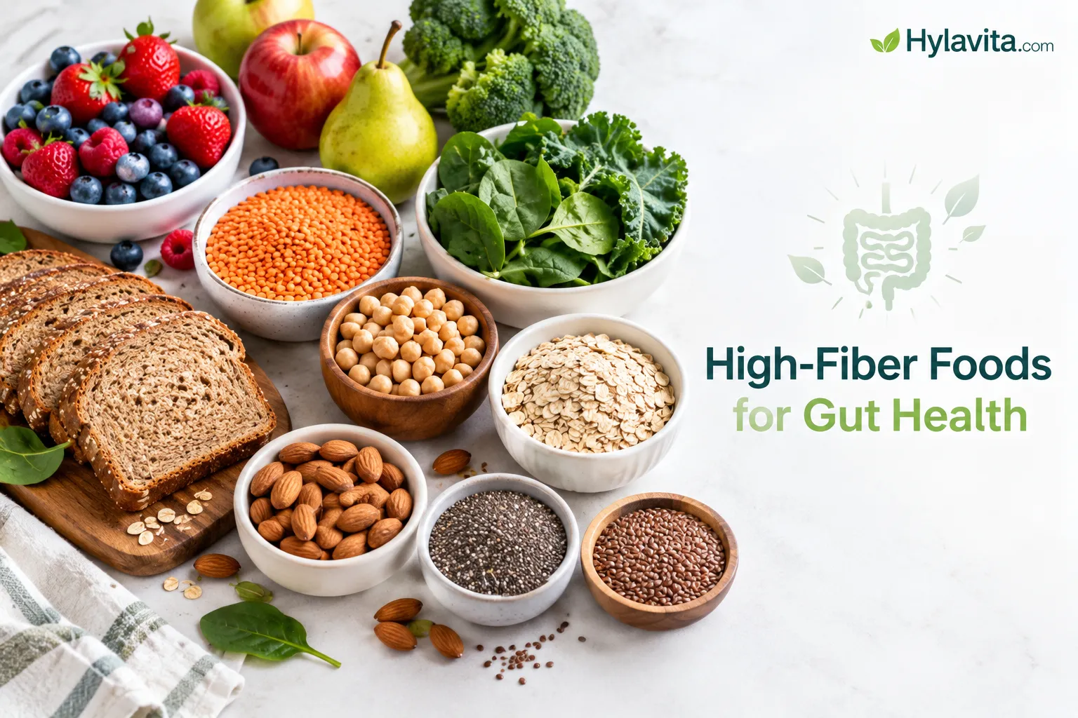 High-Fiber Foods for Gut Health: A Complete Beginner’s Guide High-Fiber Foods for Gut Health: A Complete Beginner’s Guide